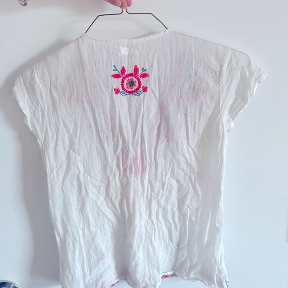 Kalypso Embroidered Tunic Top - Picture 3 of 5